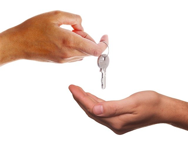 Real Estate Transaction Key Handover - House Sale, Lease, Property Transfer
