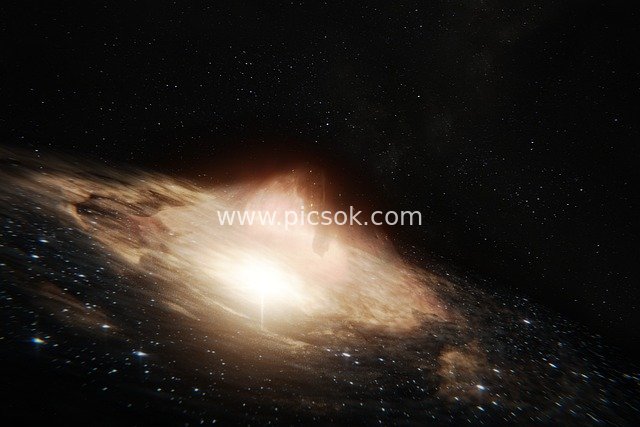 Cosmic Galaxy & Black Hole Wonders: Deep-Space Nebula and Starry Sky Exploration