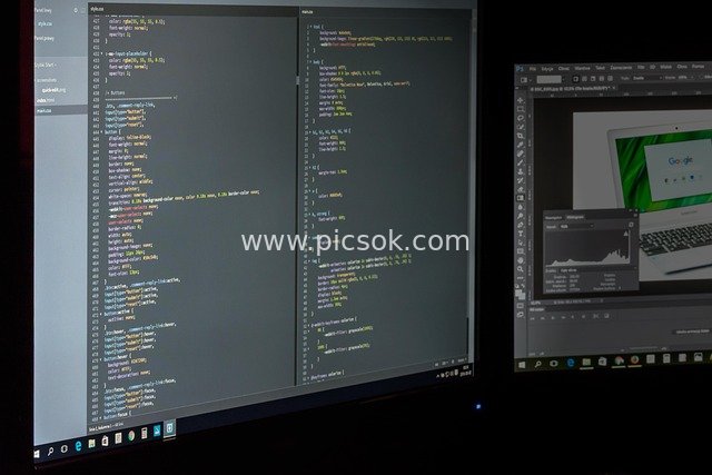 Dual-Screen Workspace for Programming & Design: Code and Creative Collaboration