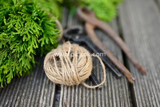 Hemp Rope Floral Tools - Creative Materials for Handmade Decor