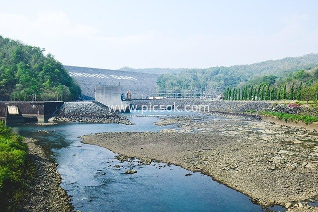 Downstream River Channel of Dam: Natural Hydraulic Engineering and Ecological Landscape