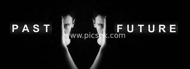 Black-and-White Split Screen: Philosophical Reflections on the Self Between Past and Future