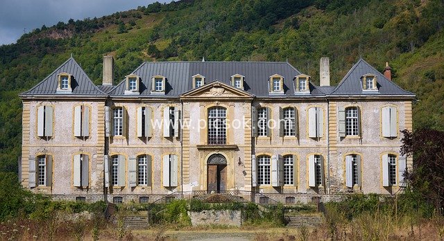 Gudenas Castle in the Pyrenees, France | Historic Manor Building