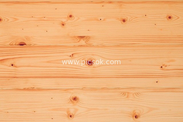 Natural Pine Texture Plank Background & Warm-Toned Wooden Wall Material