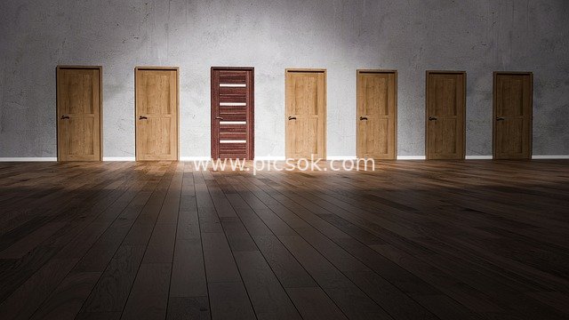 The Choice of Seven Doors: Life Opportunities and Future Decisions