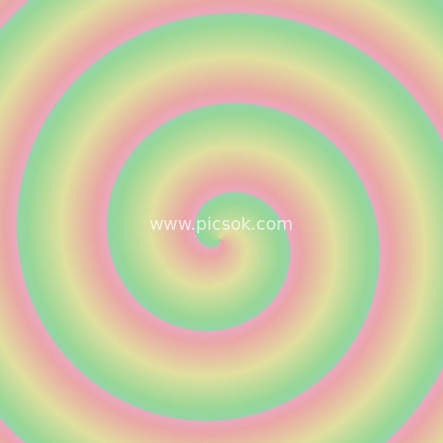 Soft Gradient Spiral Art Background | Dreamy Color Vortex Pattern Material