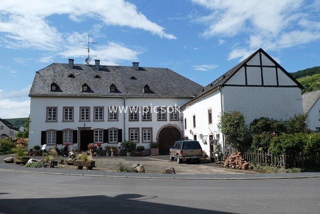 Architectural View of Beethoven's Ancestral Residence in Kobern-Grafschaft, Germany