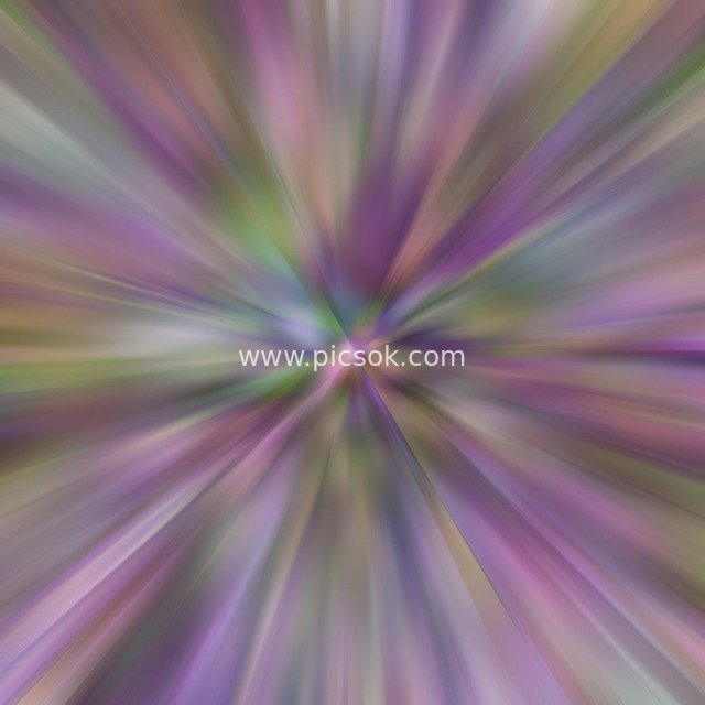 Colorful Radiant Explosive Light Background - Creative Blurred Art Wallpaper Material