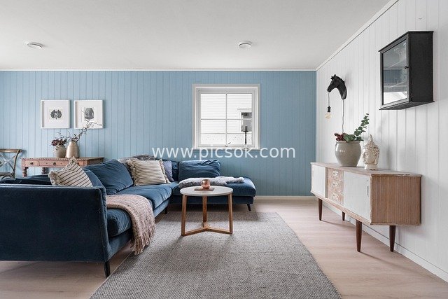 Cozy Nordic-Style Living Room - Real Interior Design Image