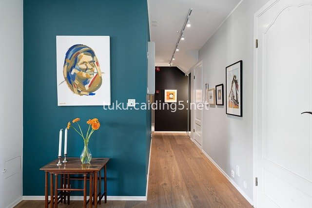 现代轻奢走廊艺术装饰室内设计实景