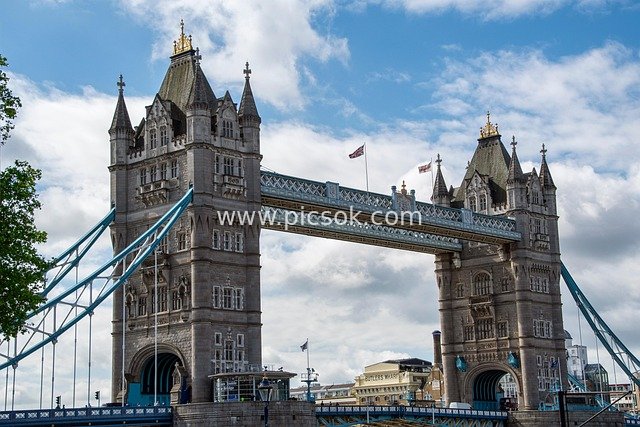 Tower Bridge, an Iconic British Landmark and Urban Landscape