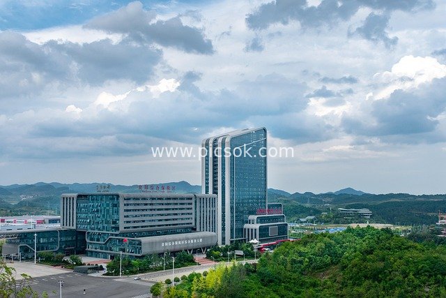 贵阳综合保税区海关建筑 贵州贵阳城市景观