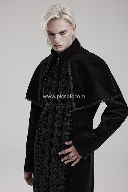 Dark Gothic Men's Outfit | Punk Rock Dark Style Fashion