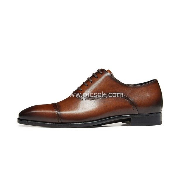 Men's Business Formal Leather Shoes | Handcrafted Leather Fashion Footwear