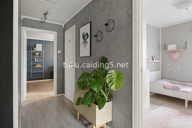 现代简约室内走廊 温馨家居装饰场景