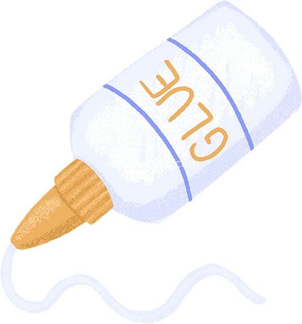 卡通白色胶水 手工办公学校必备粘贴工具