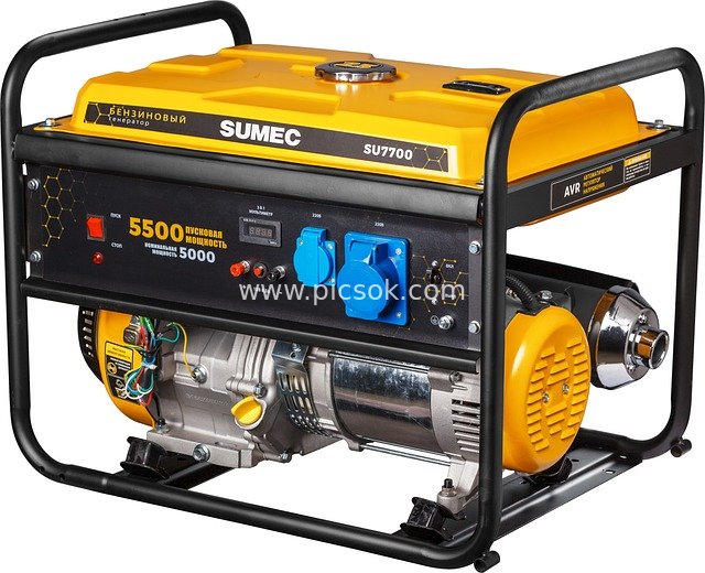 SUMEC SU7700 Gasoline Generator - Emergency Power Equipment