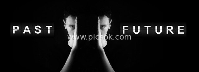 Past and Future: Dark Psychological and Philosophical Imagery