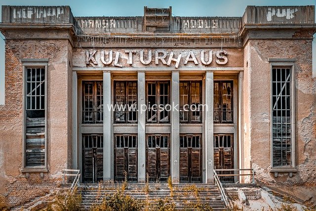 Abandoned Kulturhaus: A Dilapidated Lost Place