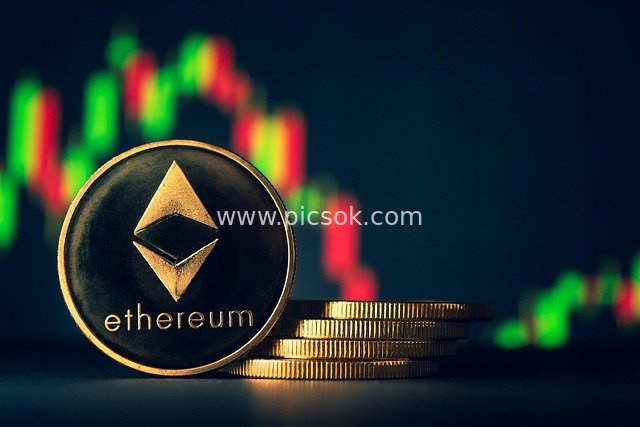 Ethereum Cryptocurrency Financial Market Analysis Material