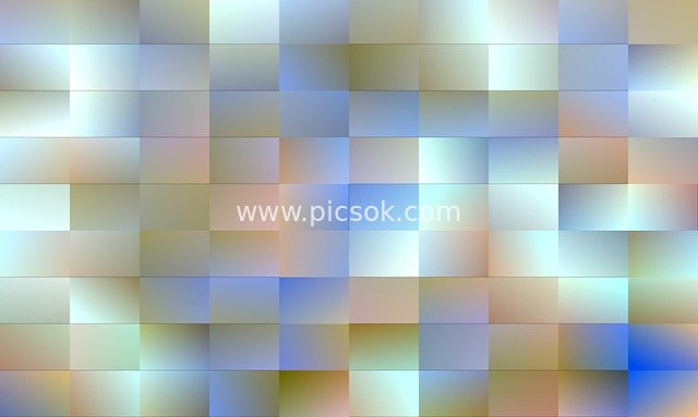 Seamless Background Wallpaper Material with Gradient Geometric Rectangles