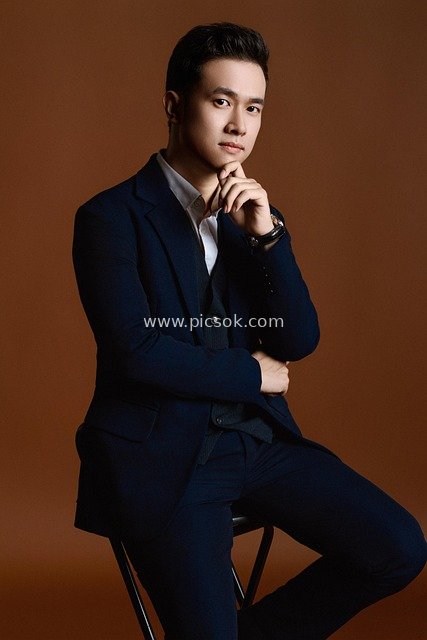 Asian Business Man in Suit Photo – Professional Elite Fashion Look