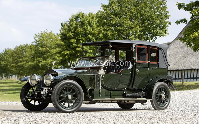 1912款劳斯莱斯银灵复古敞篷车经典展示