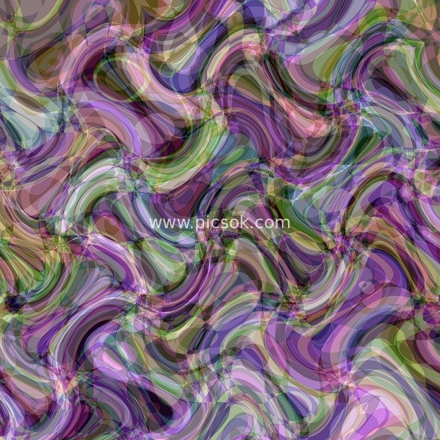 Colorful Vortex Abstract Art Background - Creative Design & Wallpaper Material
