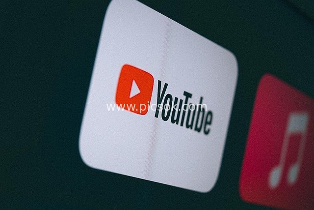 Close-up of YouTube App Icon on Tablet Entertainment Interface